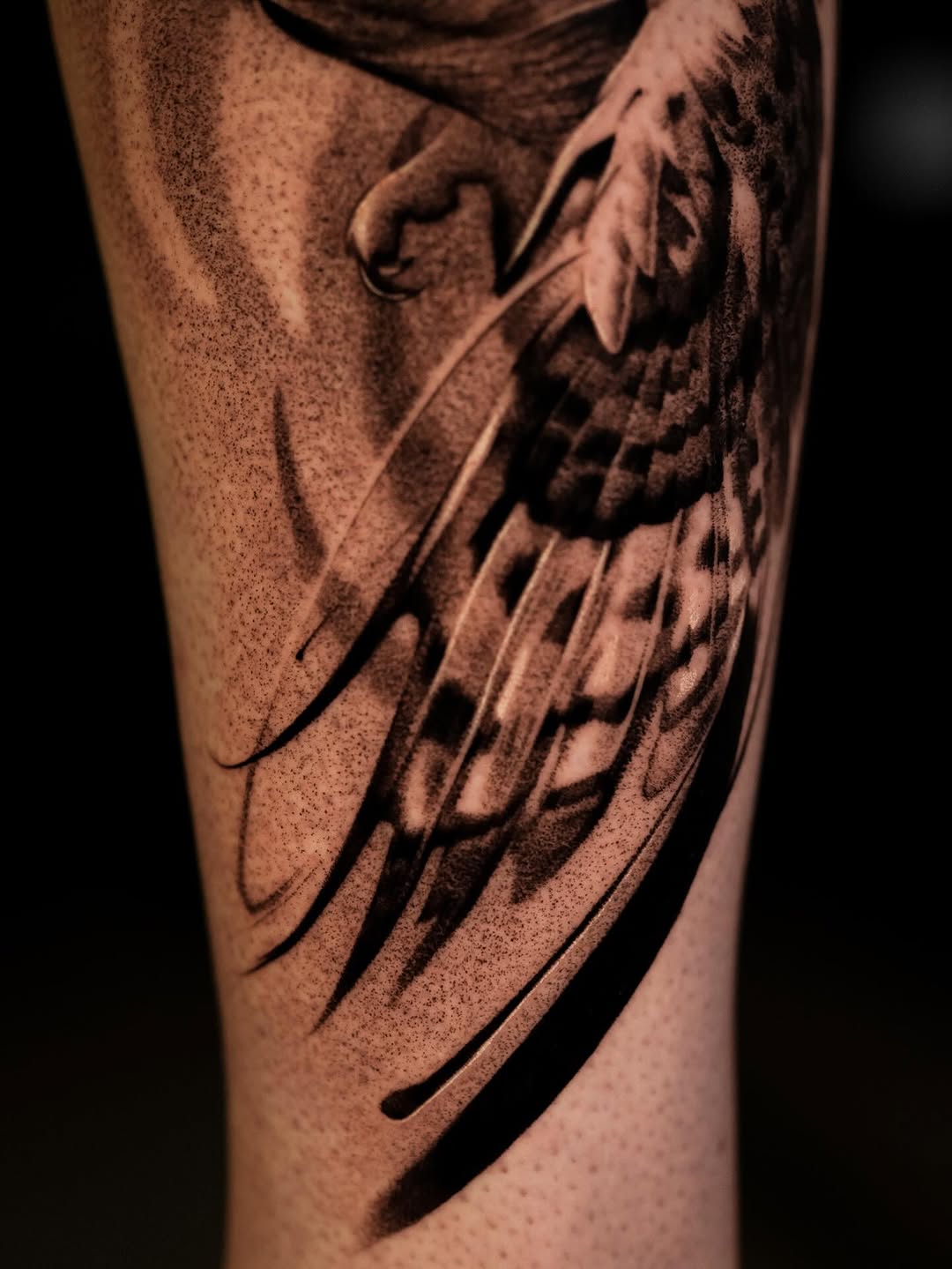Tattoo by @nikitka.heretic — realism, black_and_grey