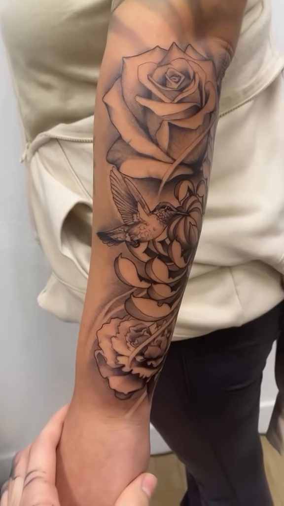 Tattoo by @cody.tatts — realism, black_and_grey