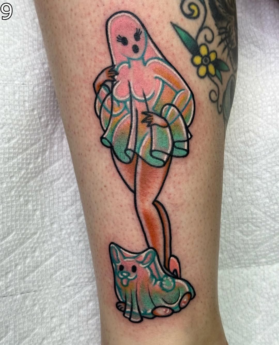 Tattoo by @ginnymarietattoos — new_school