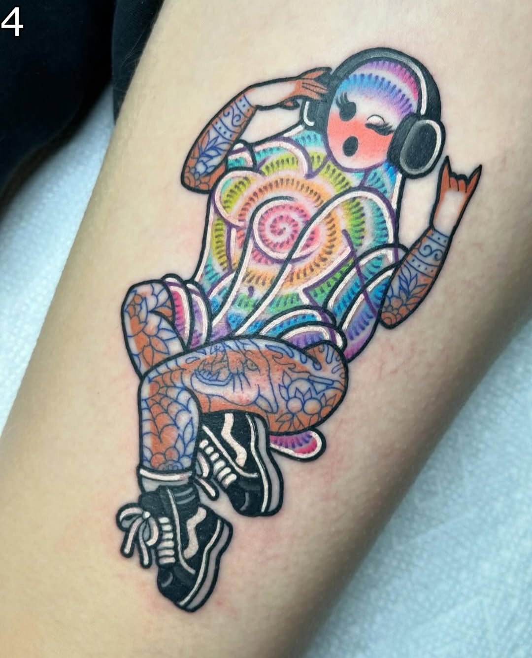 Tattoo by @ginnymarietattoos — new_school, chicano
