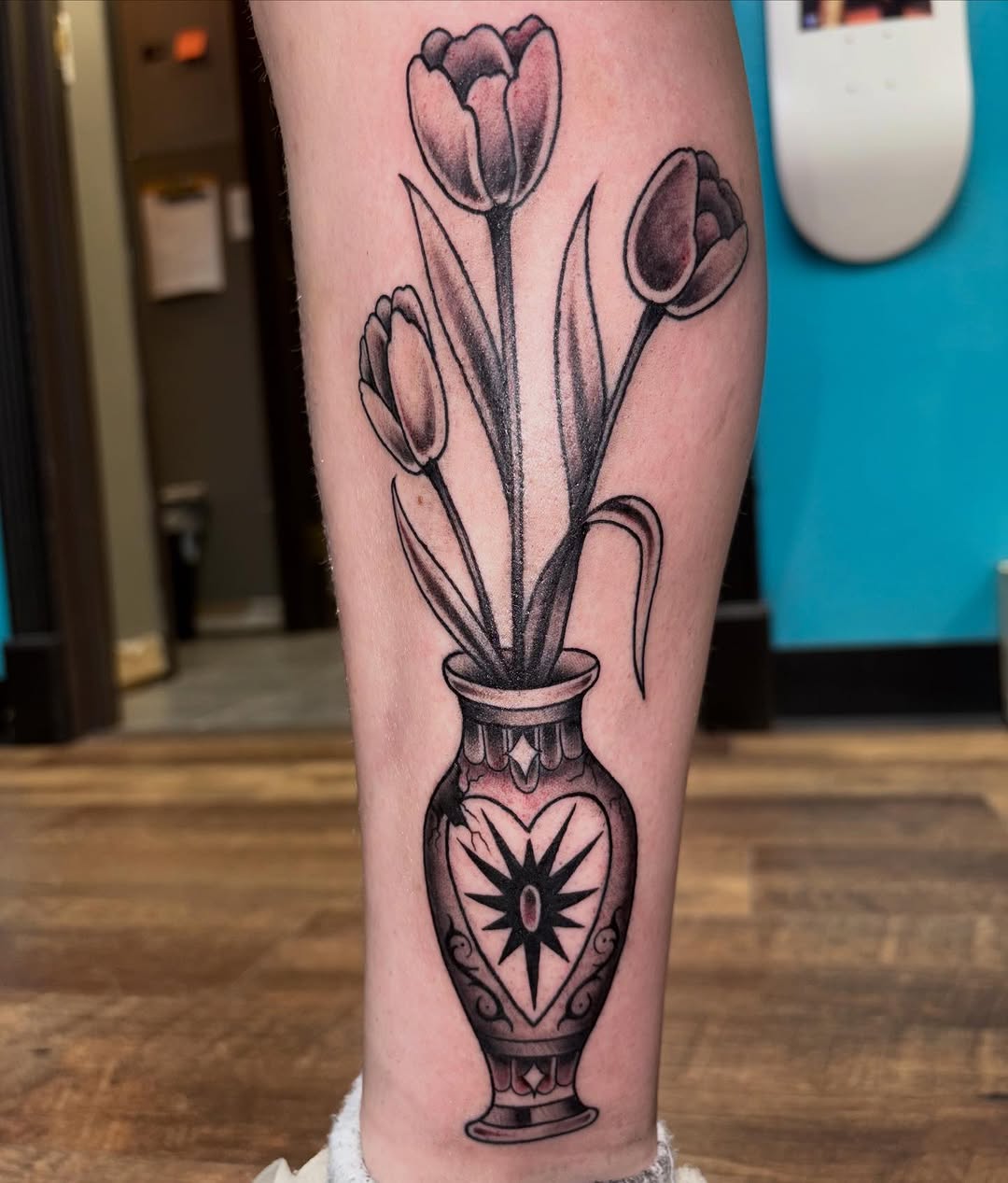 Tattoo by @cooptat2 — american_traditional, black_and_grey