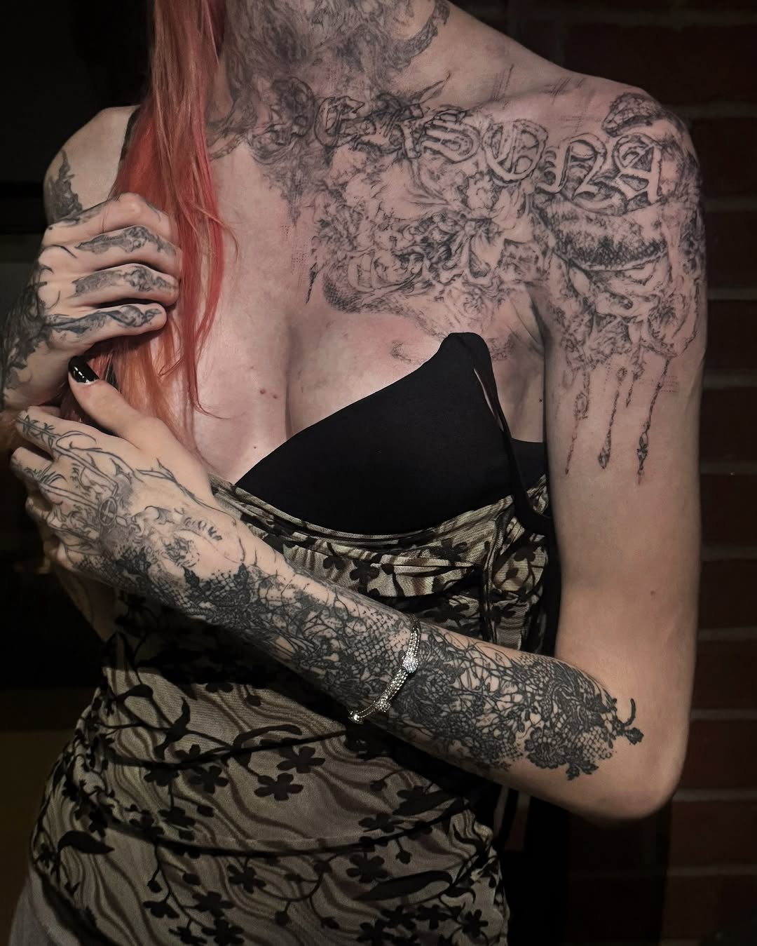 Tattoo by @miserymilkshake — blackwork, illustrative