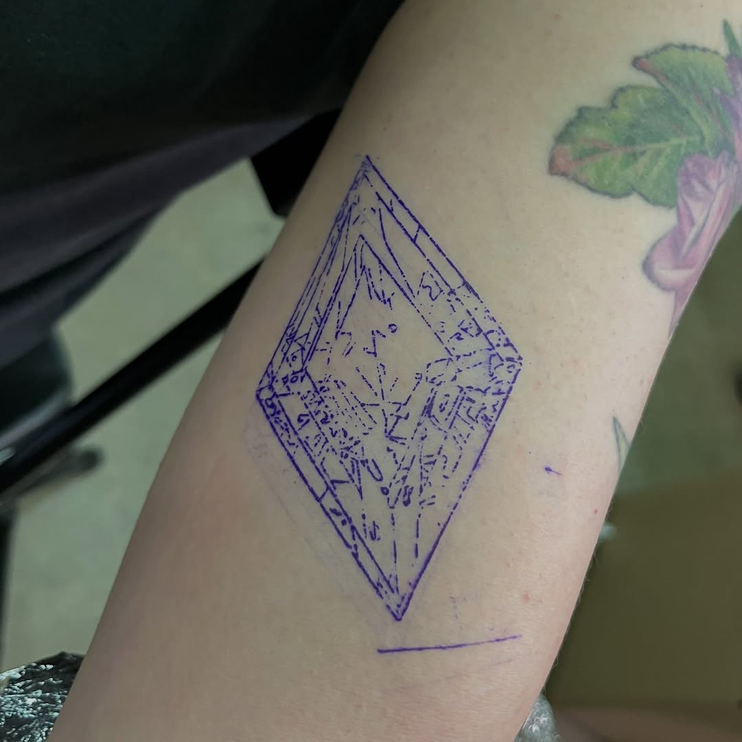 Tattoo by @battlekatgalactica — geometric, blackwork