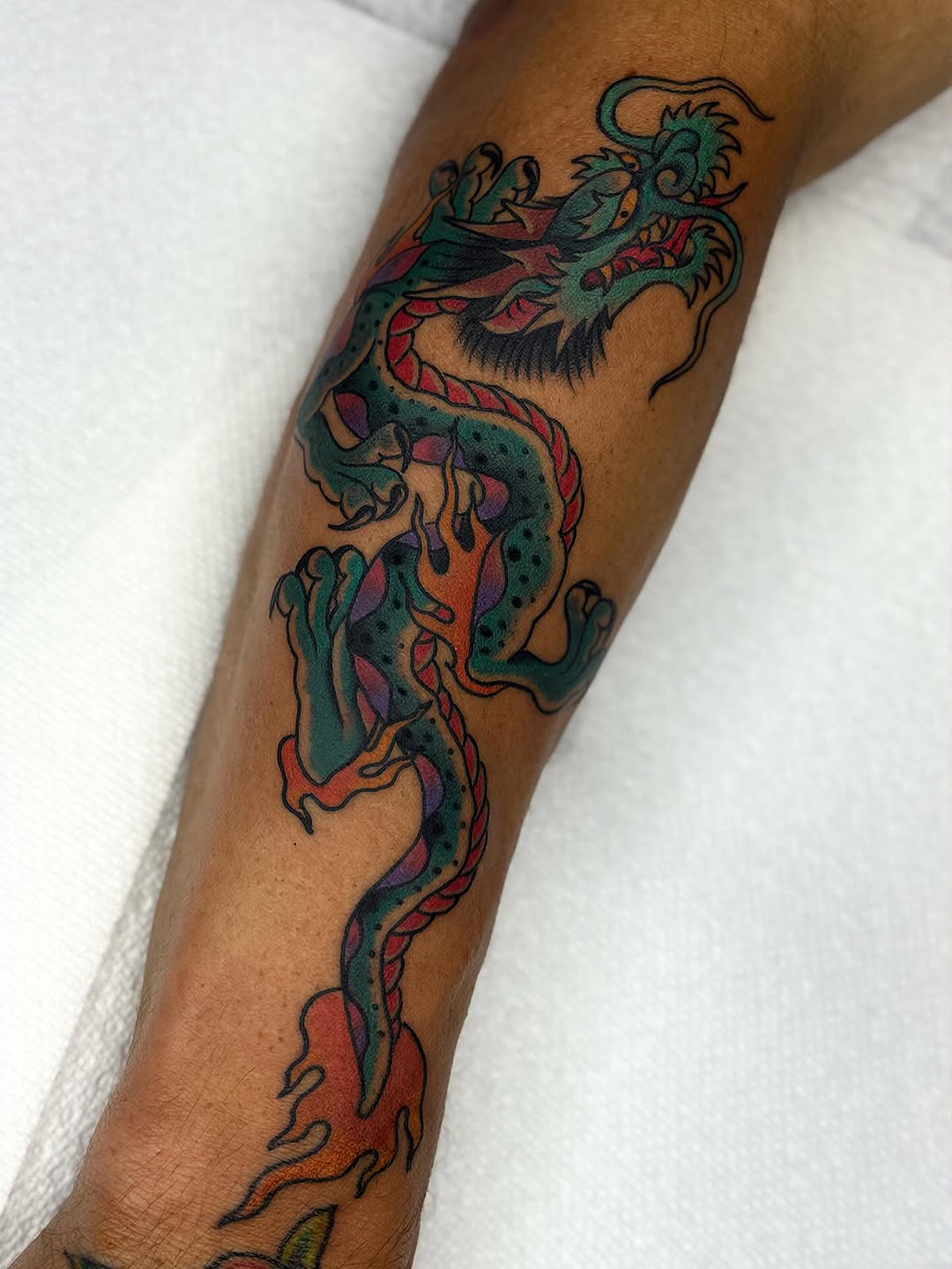 Tattoo by @domlibretti — japanese_irezumi, illustrative