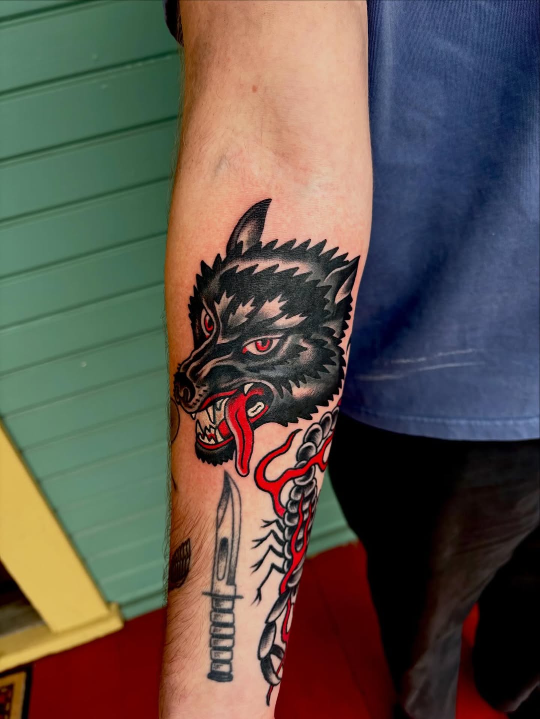 Tattoo by @nickrodintattoo — american_traditional