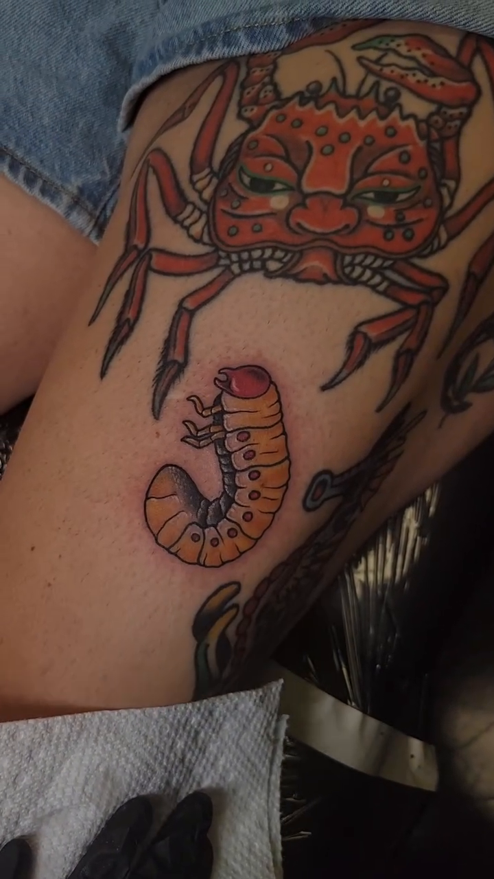 Tattoo by @marinas.tattoos โ american_traditional, illustrative