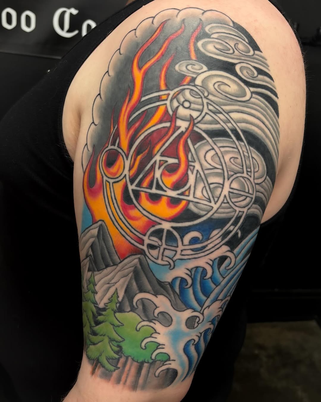 Tattoo by @tatzbyadam — neo_traditional, realism
