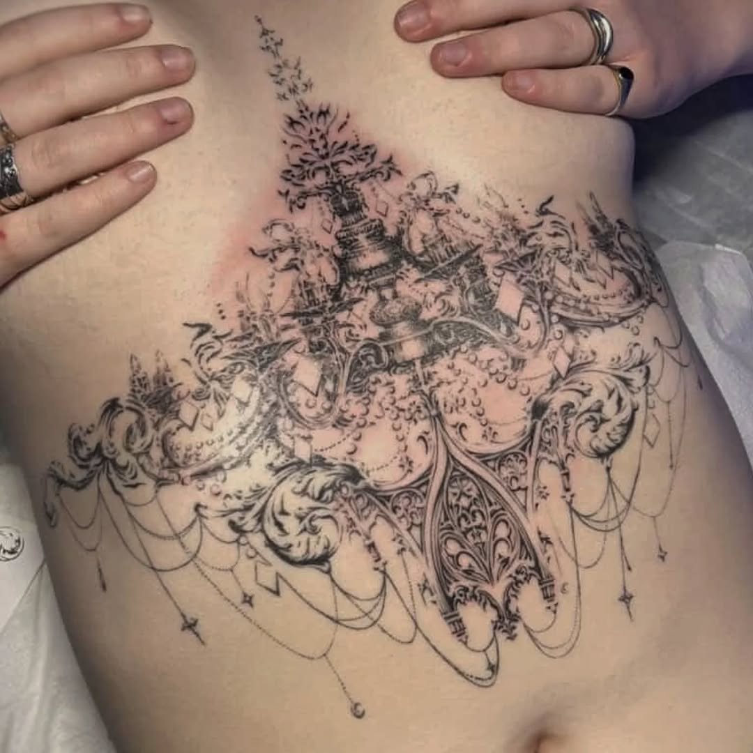 Tattoo by @bek_artz — black_and_grey