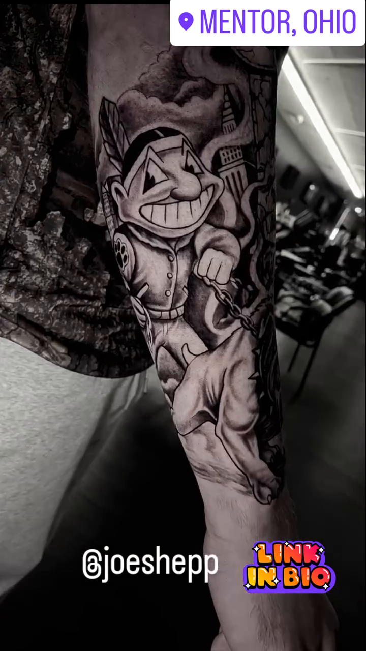 Tattoo by @joeshepp โ illustrative, black_and_grey