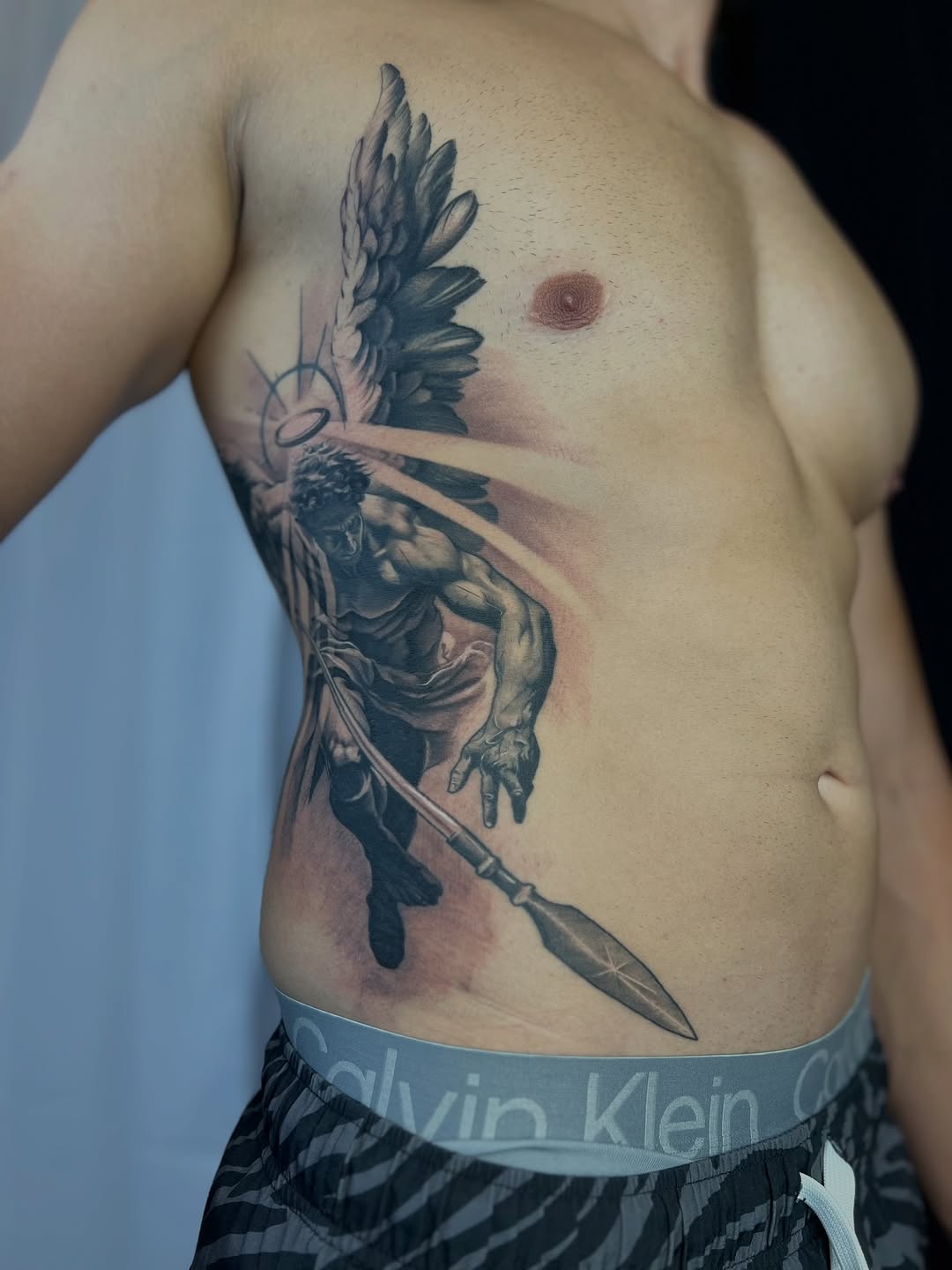Tattoo by @apologies_tattoo_studios — realism, black_and_grey