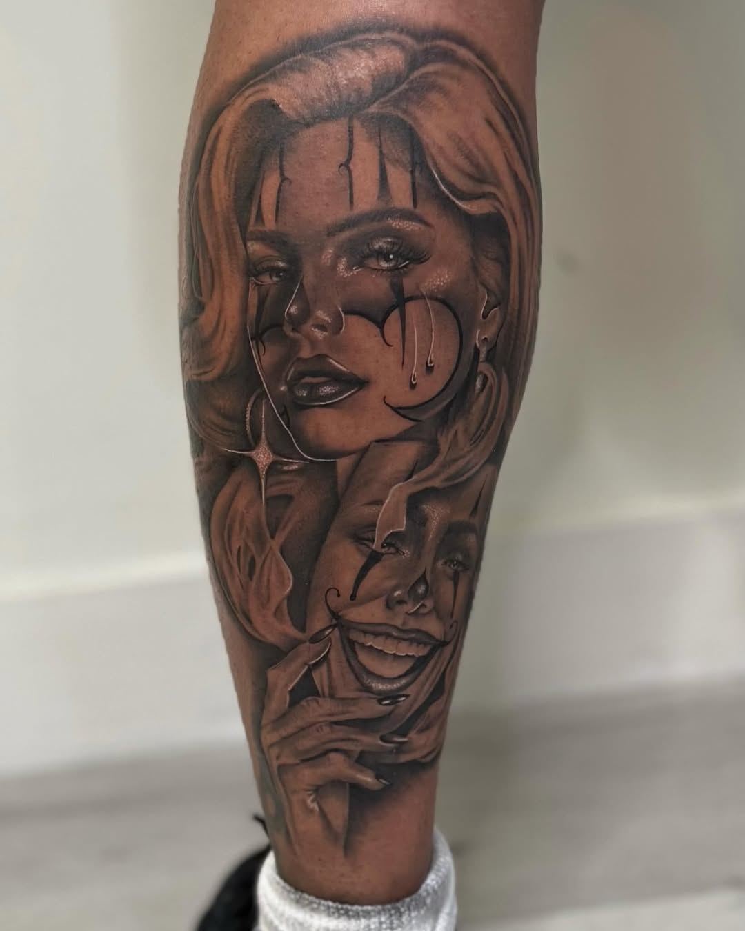 Tattoo by @artdenoche โ chicano, realism