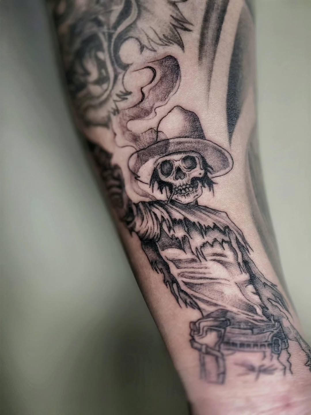 Tattoo by @242_ink — black_and_grey, realism