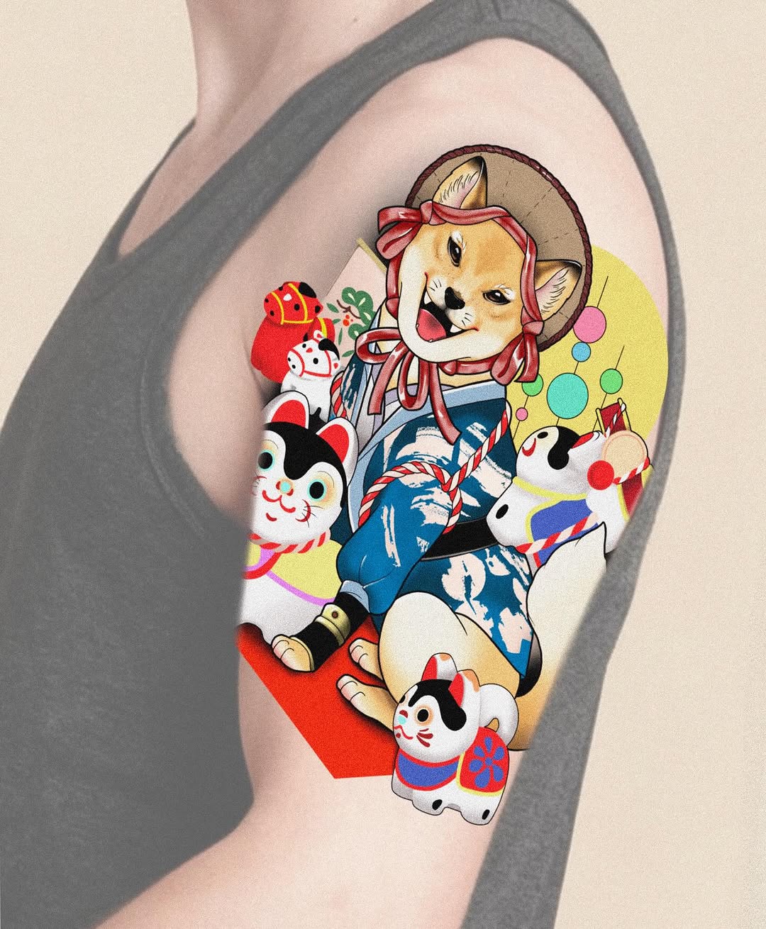 Tattoo by @rihantattoo — new_school, illustrative
