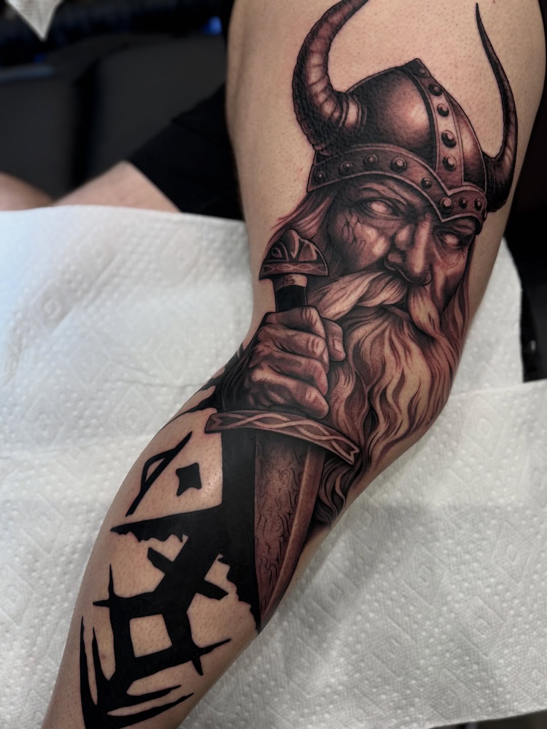 Tattoo by @alandras.art โ realism, black_and_grey