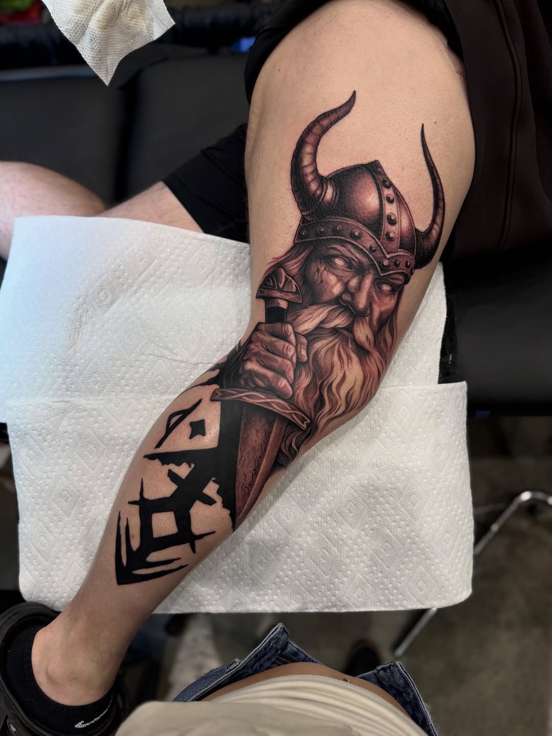 Tattoo by @alandras.art โ realism, black_and_grey