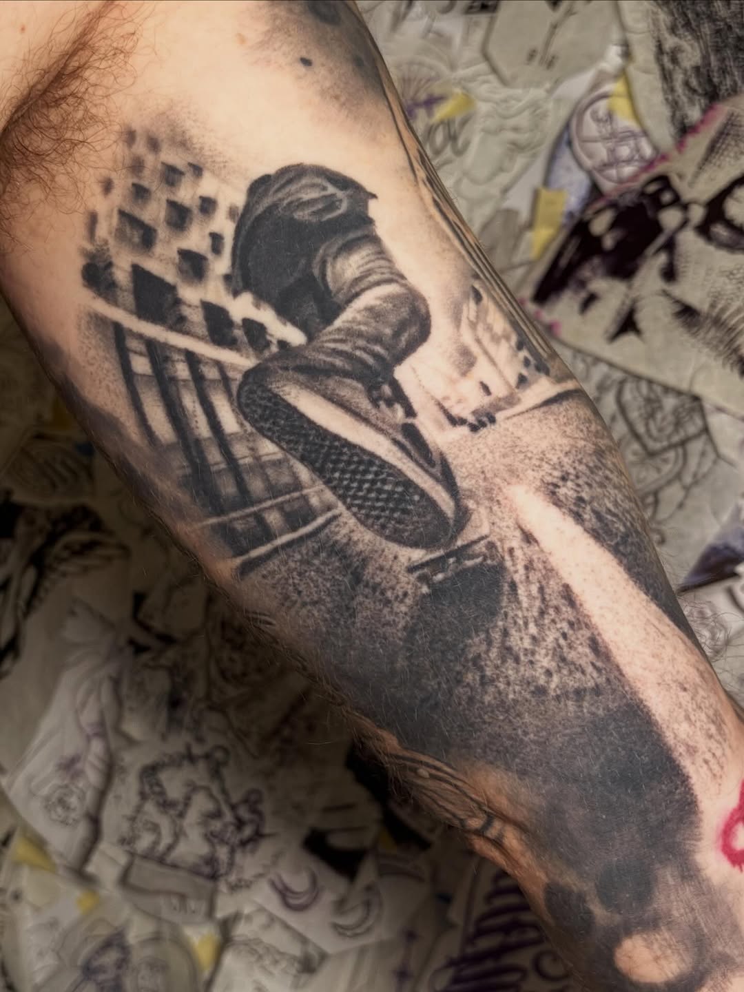 Tattoo by @italoholietattoo — realism, black_and_grey