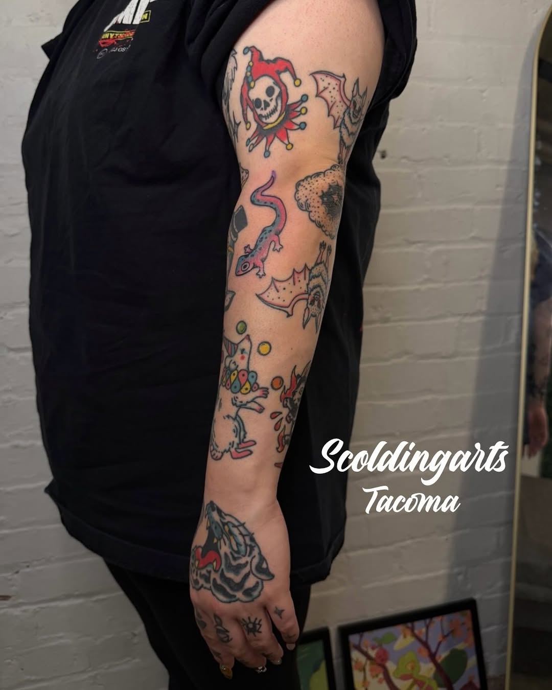 Tattoo by @scoldingarts — american_traditional