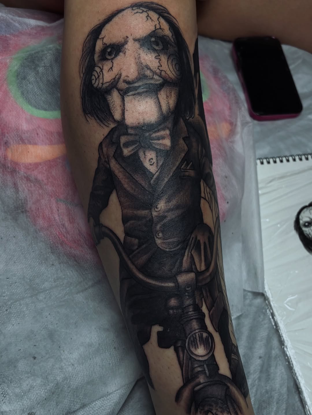 Tattoo by @_tattoosbynessa___ — realism, dark_realism