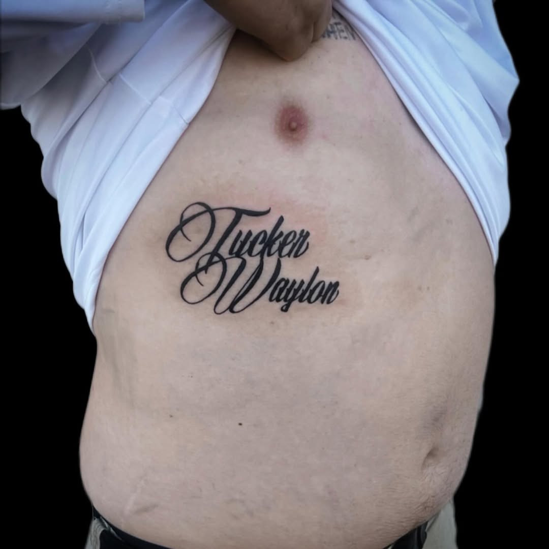 Tattoo by @tat2gh0ul โ lettering_script