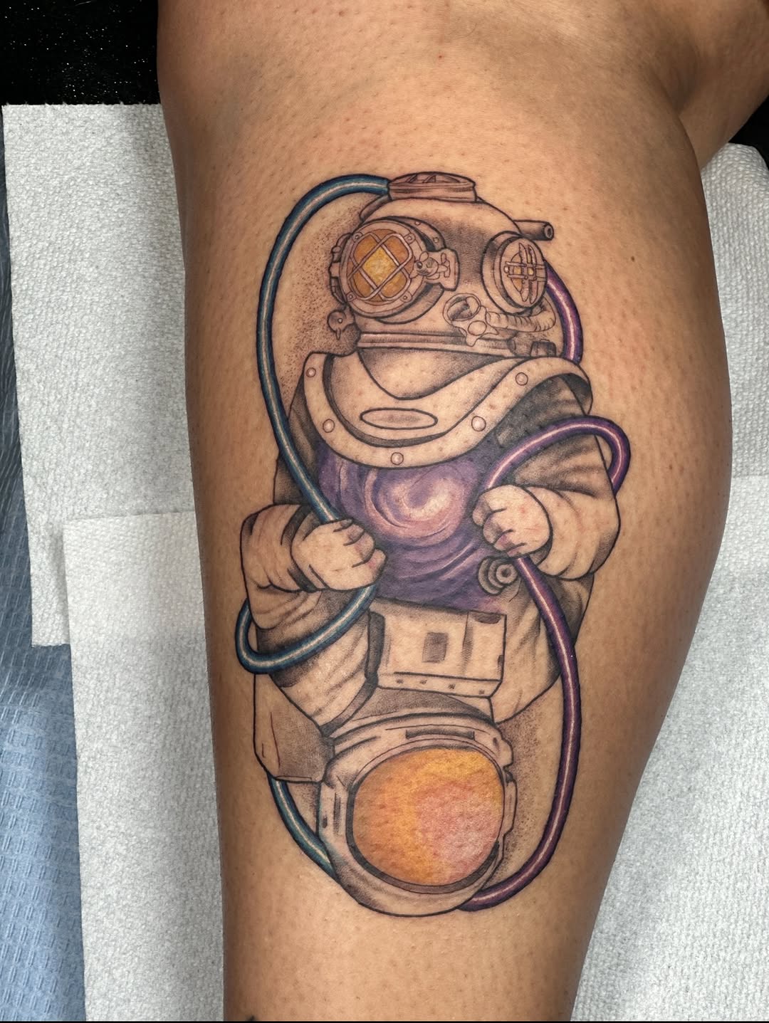 Tattoo by @nicolettemadlyne β realism, black_and_grey