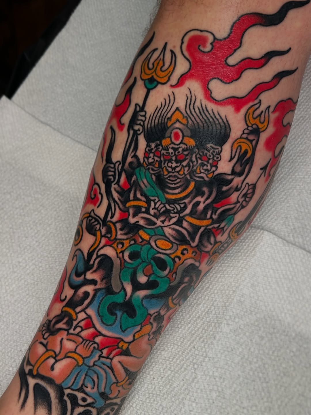 Tattoo by @bagofbones — japanese_irezumi, neo_traditional