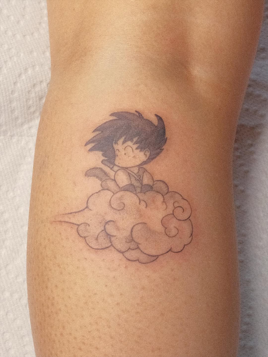 Tattoo by @tori_tattoo.mtl โ anime, fine_line