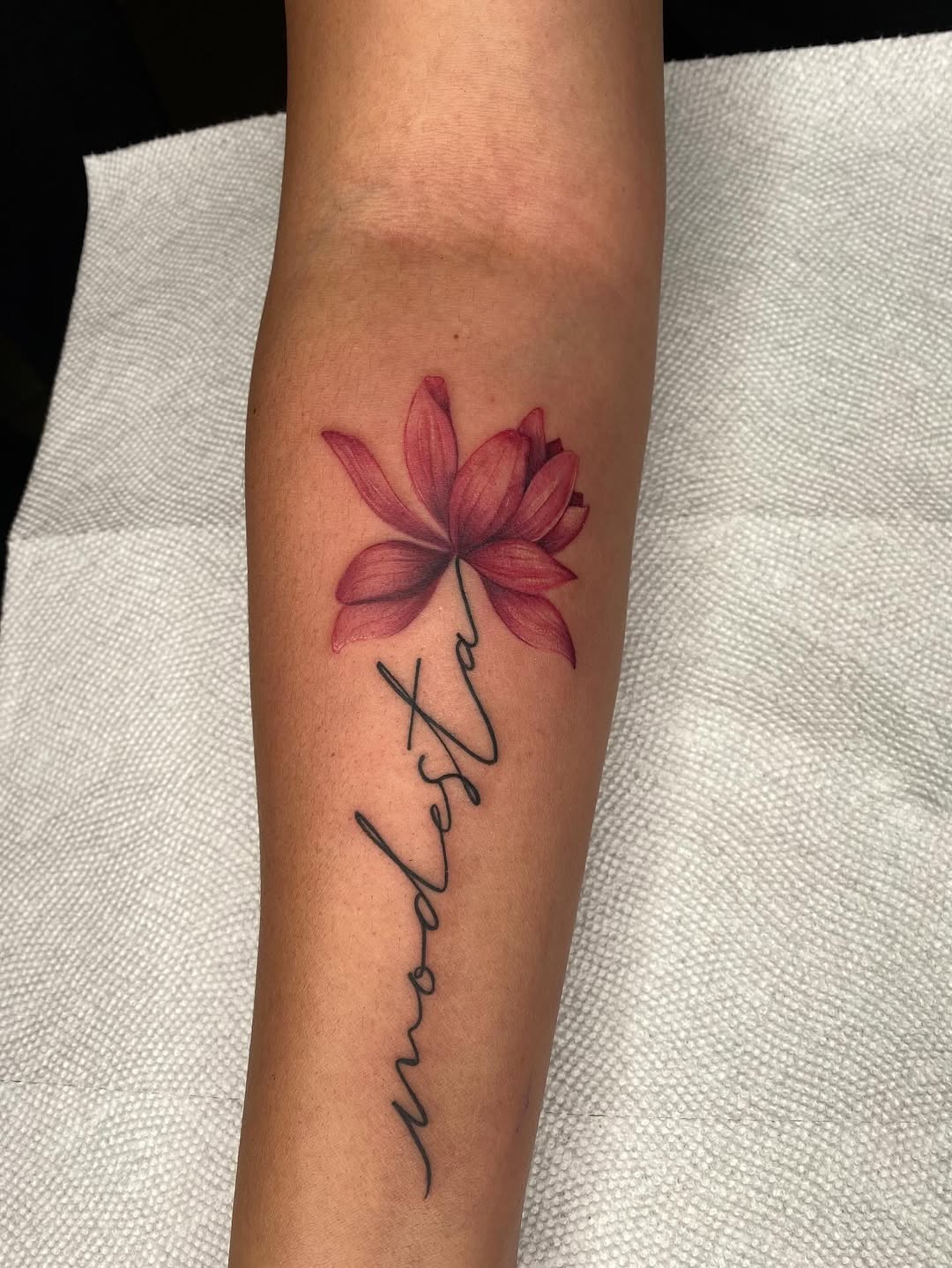 Tattoo by @l.sinatra__ — fine_line, lettering_script