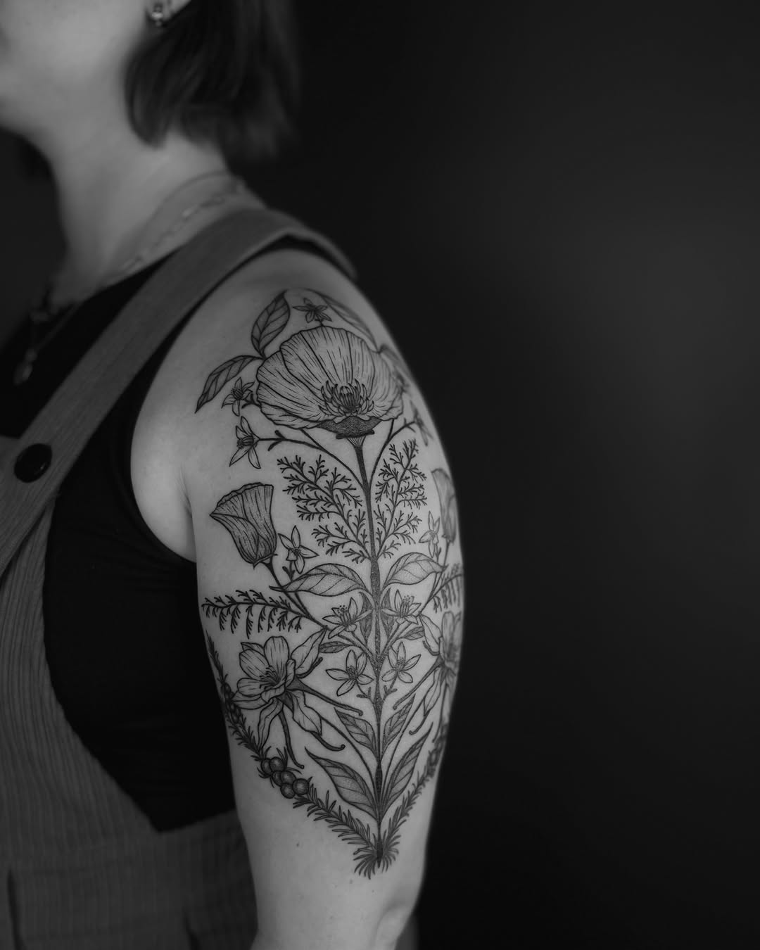Tattoo by @lexcreotattoos โ illustrative, black_and_grey