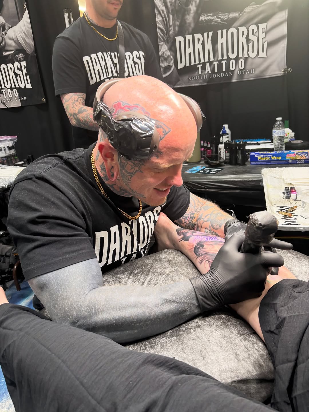 Tattoo by @dakcasetattoos — blackwork