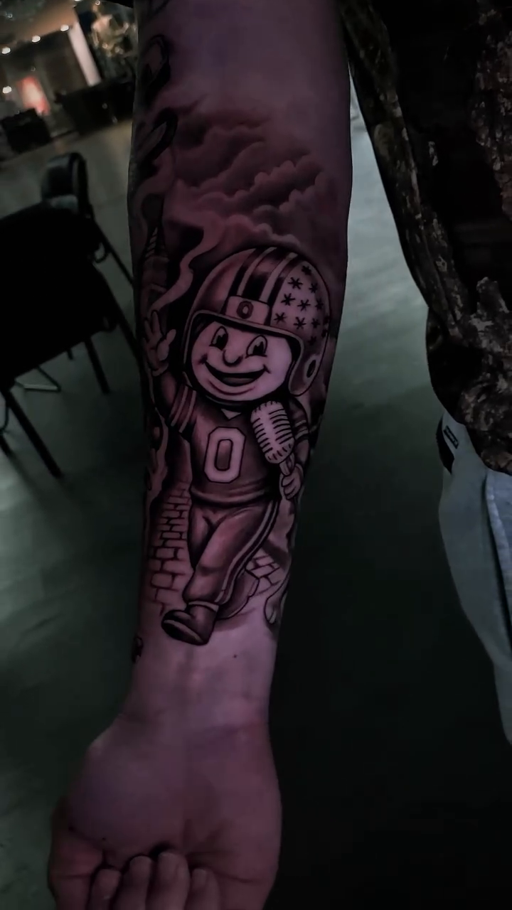Tattoo by @joeshepp โ illustrative, black_and_grey