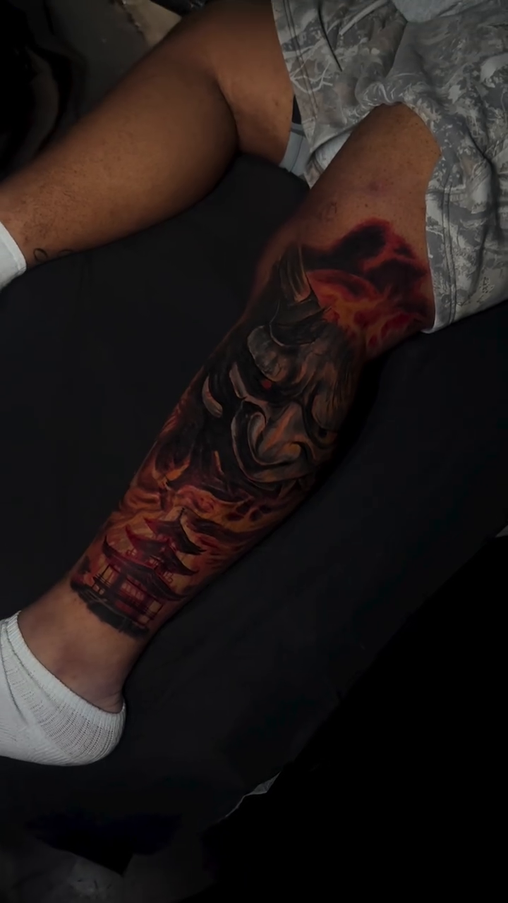 Tattoo by @lexx_tattoos β dark_realism, trash_polka