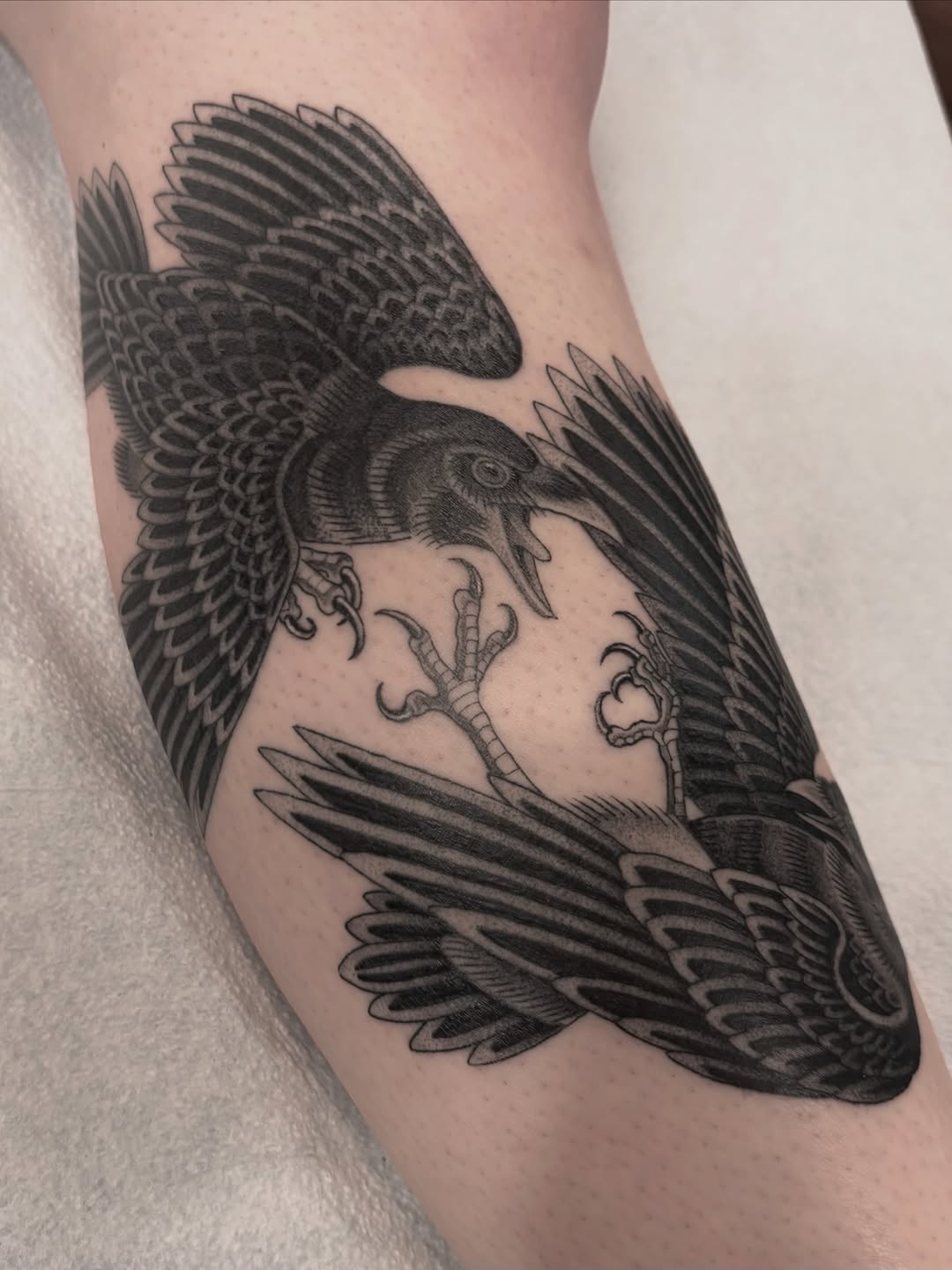 Tattoo by @jakehodsontattoo — black_and_grey, illustrative