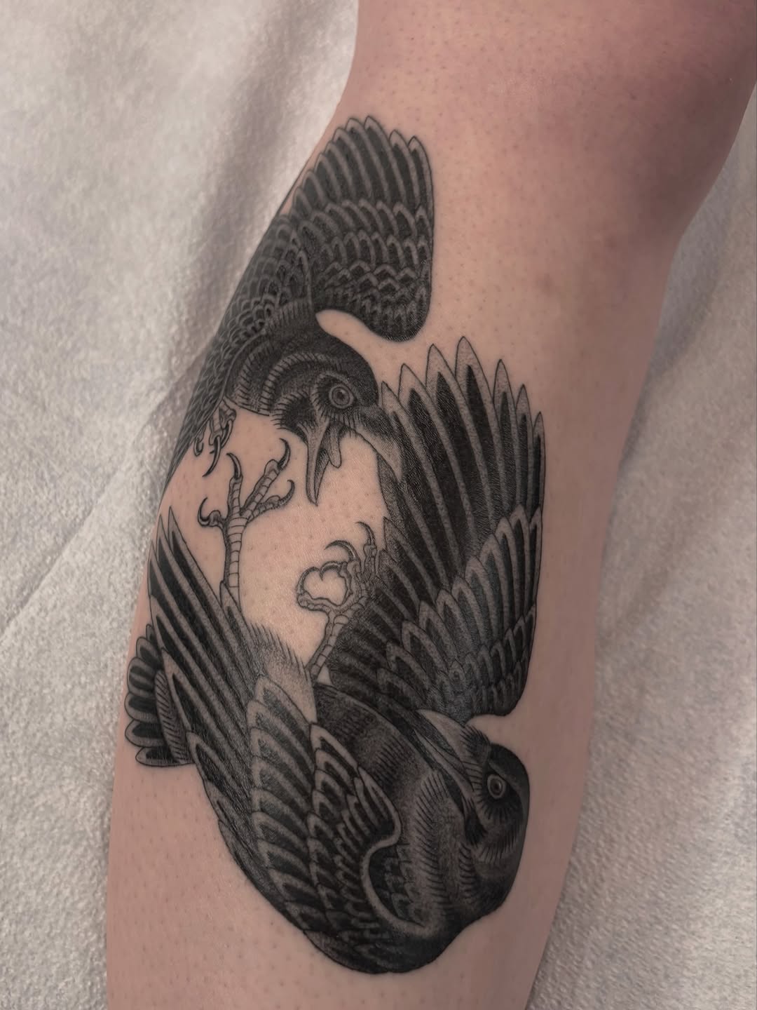 Tattoo by @jakehodsontattoo — black_and_grey, illustrative