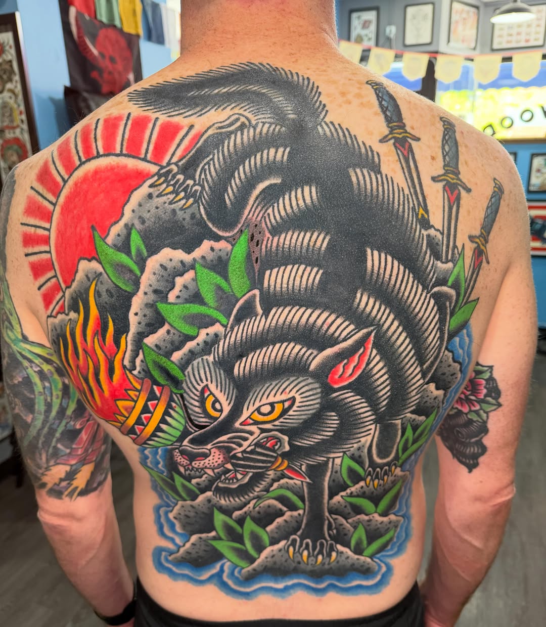 Tattoo by @cory.welker — american_traditional, black_and_grey