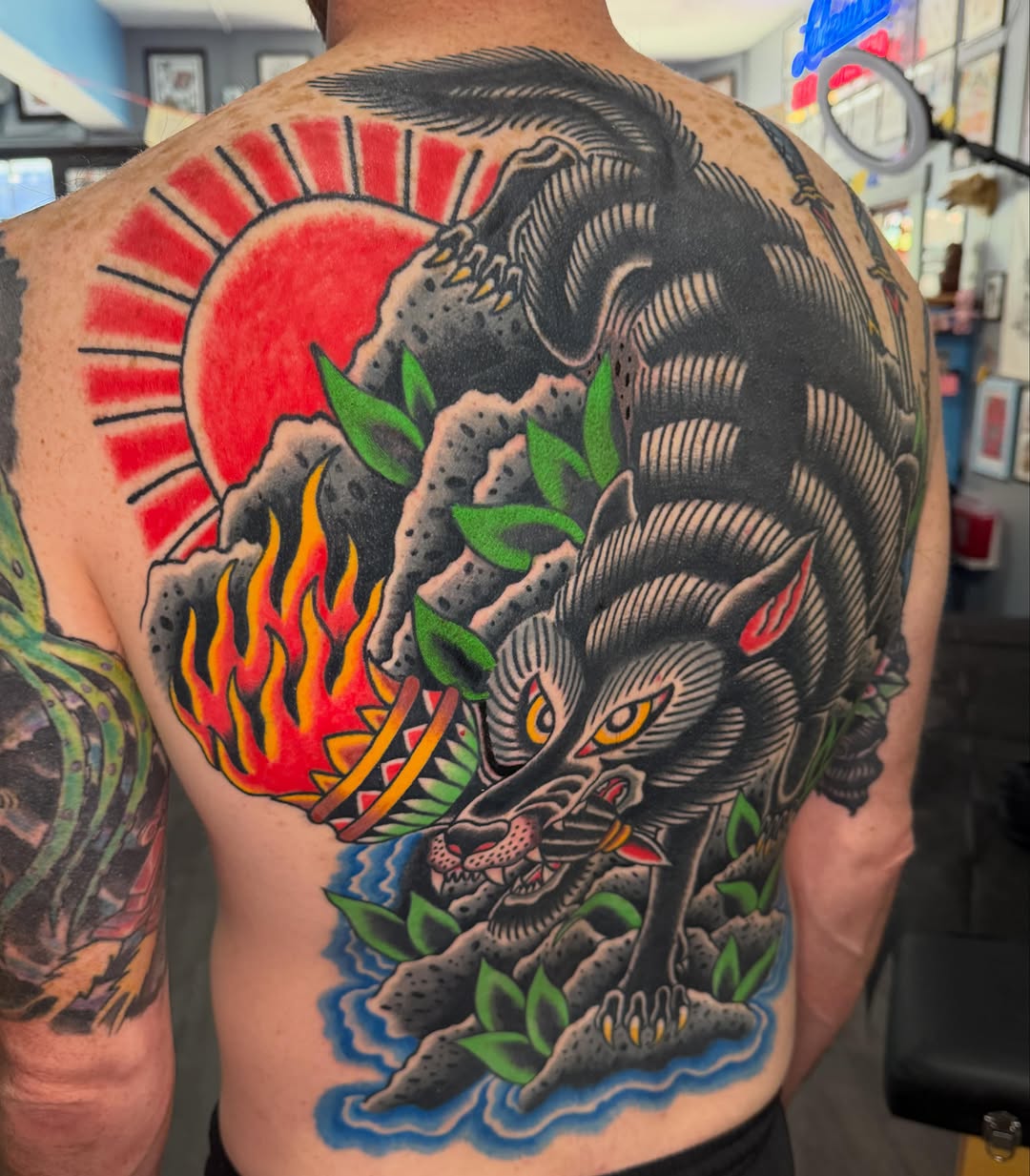 Tattoo by @cory.welker — american_traditional, black_and_grey