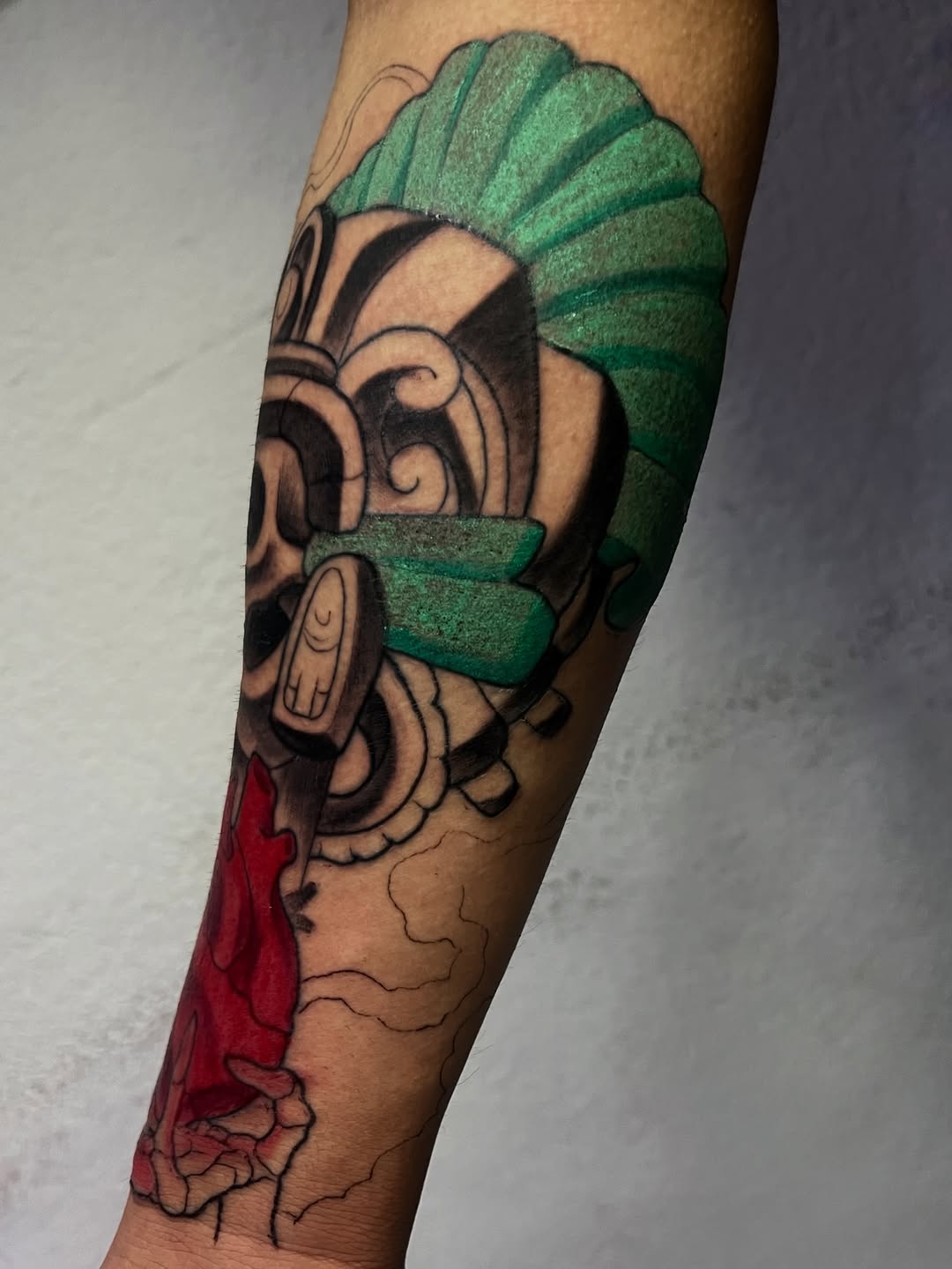 Tattoo by @alonso.rangel_ — japanese_irezumi, black_and_grey