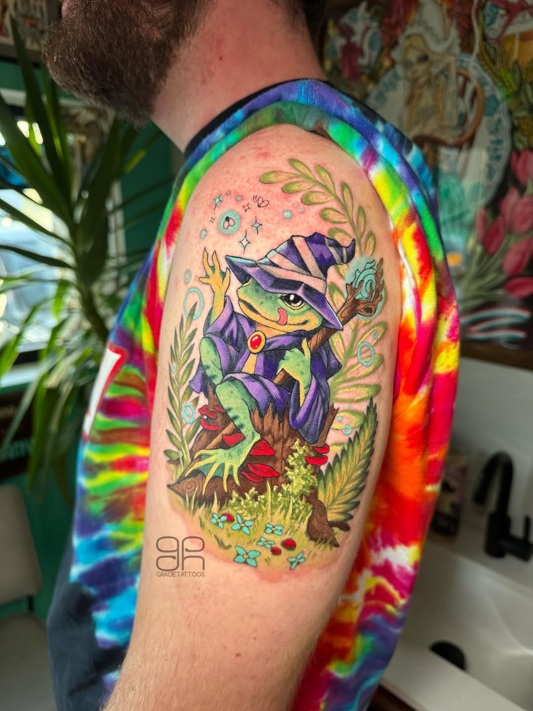Tattoo by @gracietattoos — new_school, illustrative