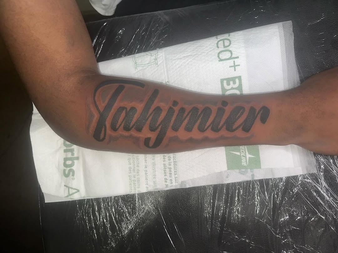Tattoo by @illuminink.gallery — lettering_script
