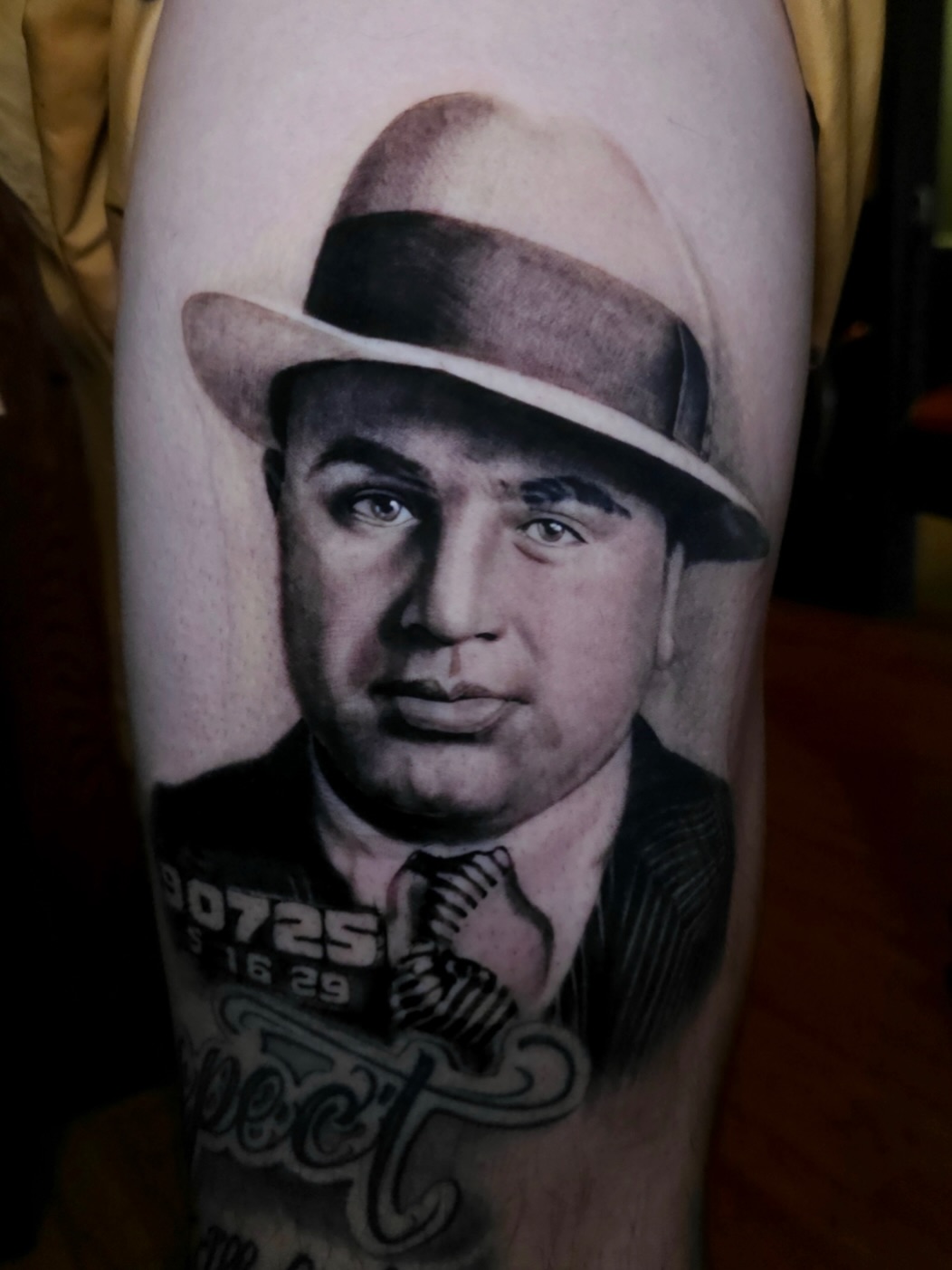 Tattoo by @lougottitattoo — realism, black_and_grey
