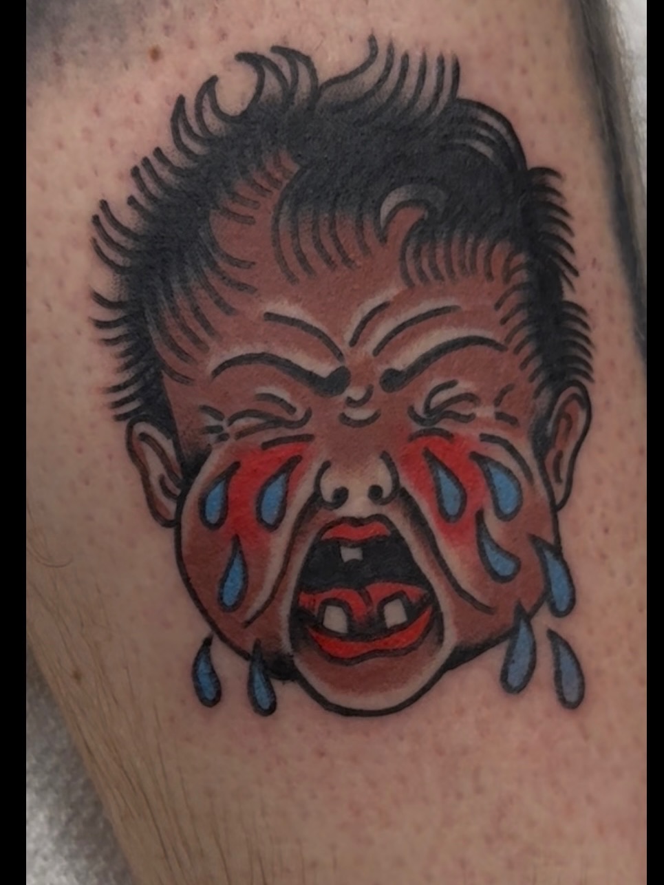Tattoo by @drewgilestattoo — american_traditional, illustrative