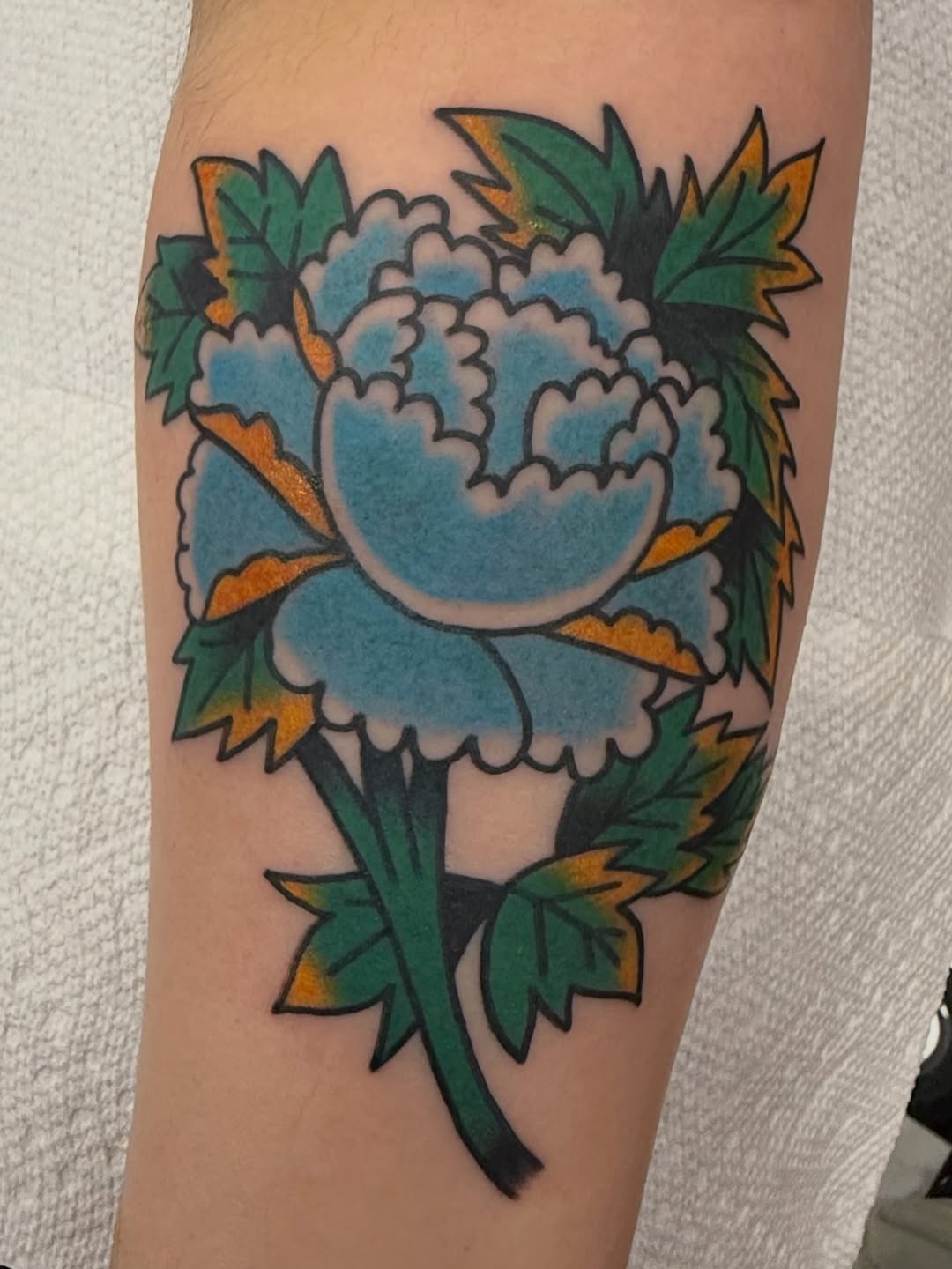 Tattoo by @drewgilestattoo — american_traditional, illustrative