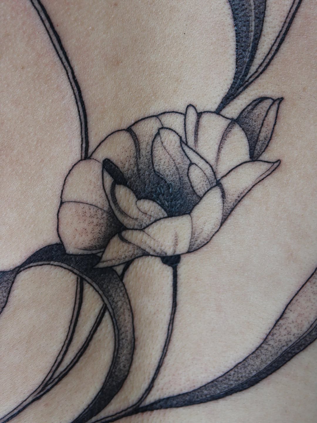 Tattoo by @jaymarietattoos — dotwork
