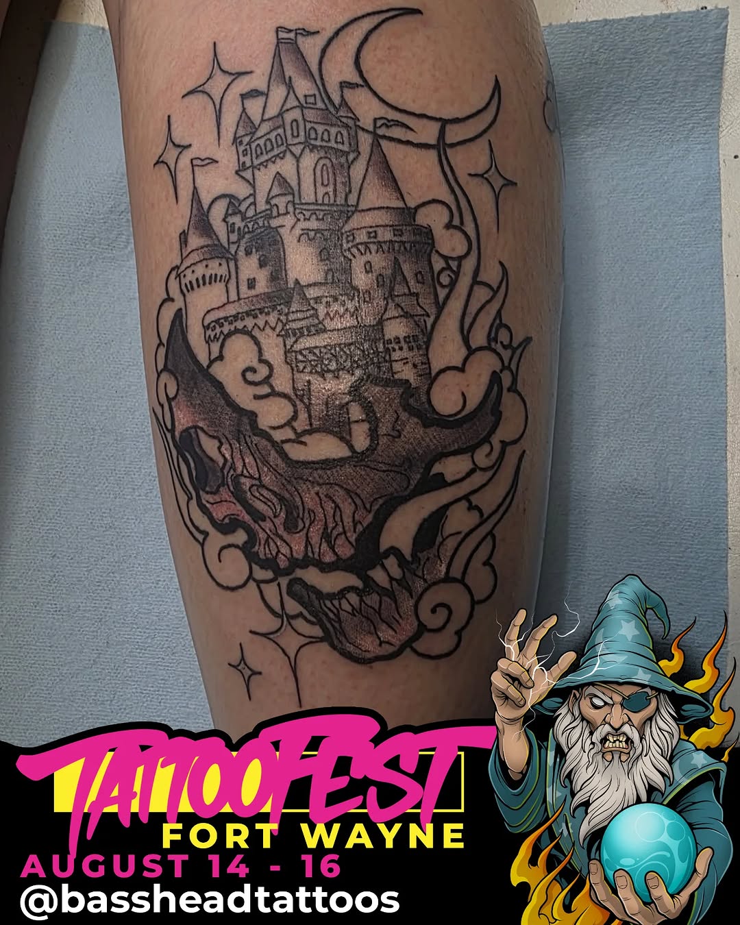 Tattoo by @bassheadtattoos — new_school