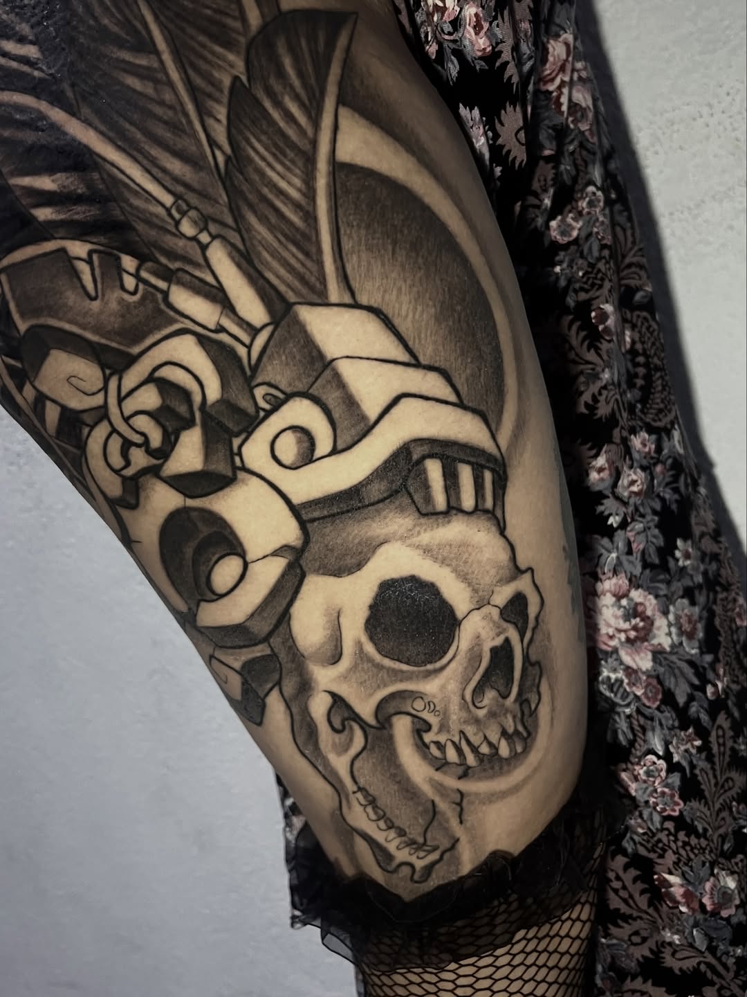 Tattoo by @alonso.rangel_ — black_and_grey, realism