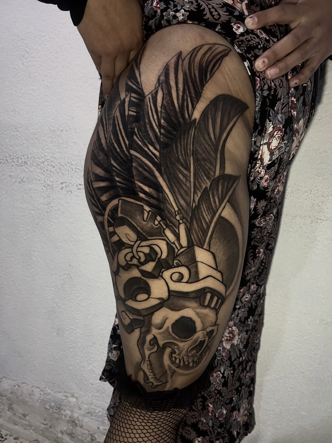 Tattoo by @alonso.rangel_ — realism, black_and_grey