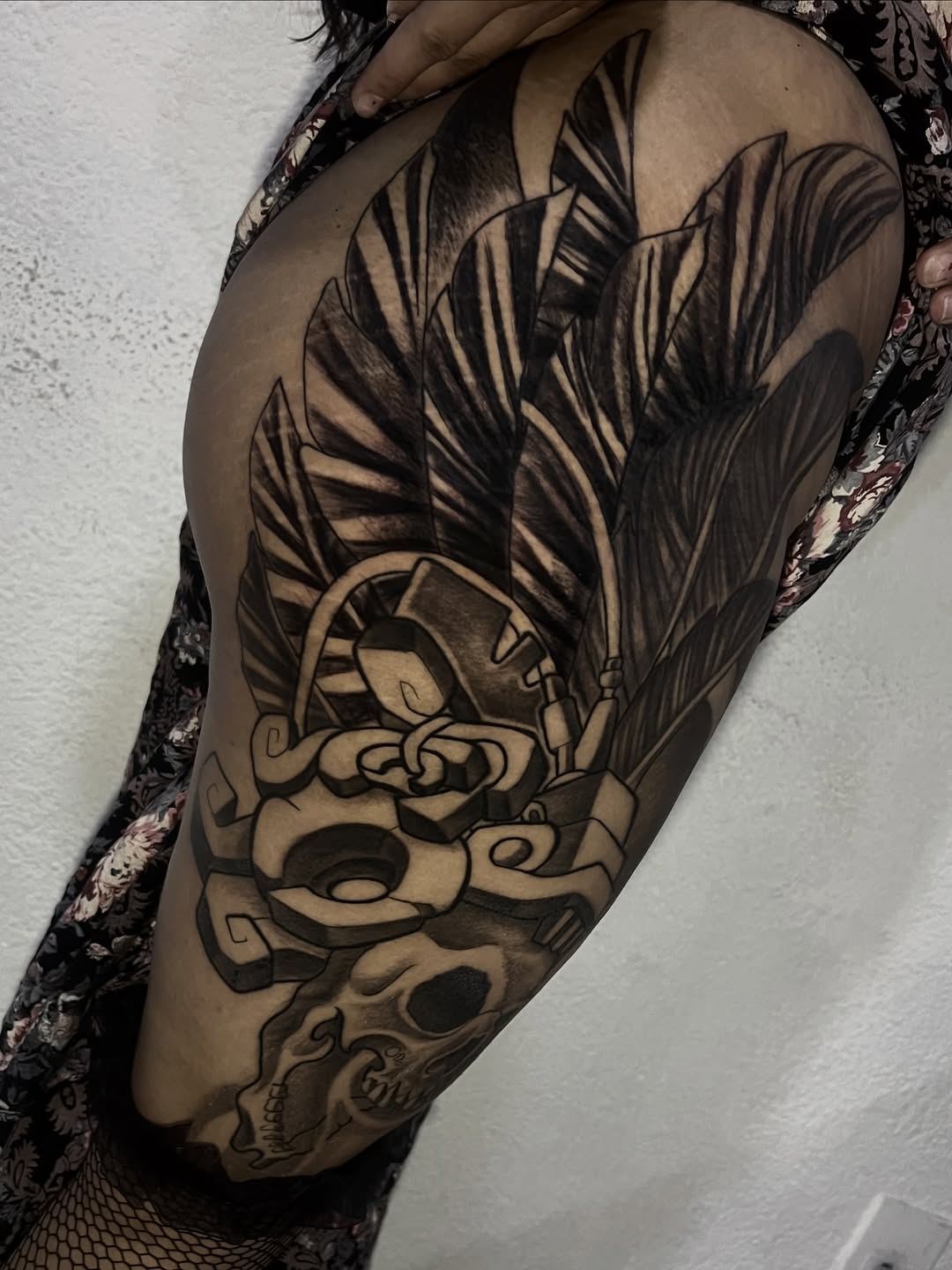 Tattoo by @alonso.rangel_ — black_and_grey, realism