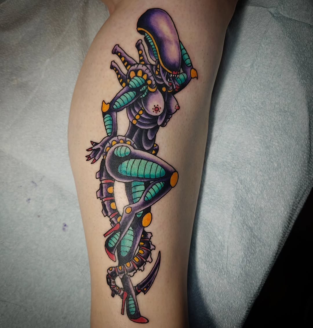 Tattoo by @artoftheblackwolf — new_school