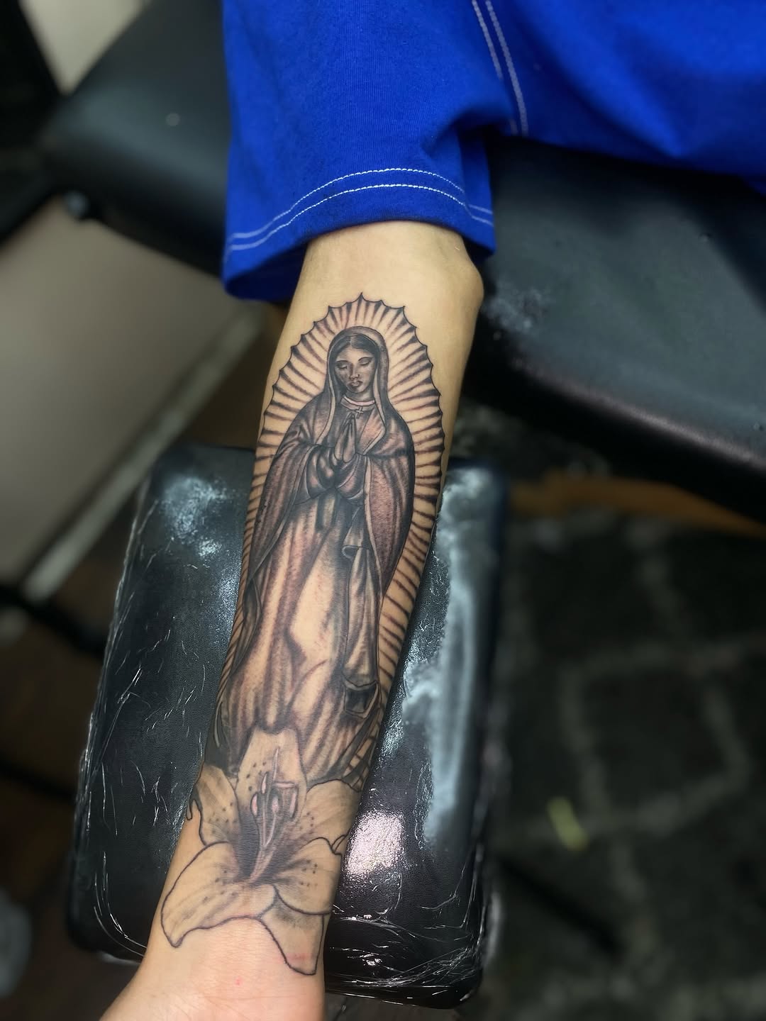Tattoo by @inkxirv — black_and_grey, realism