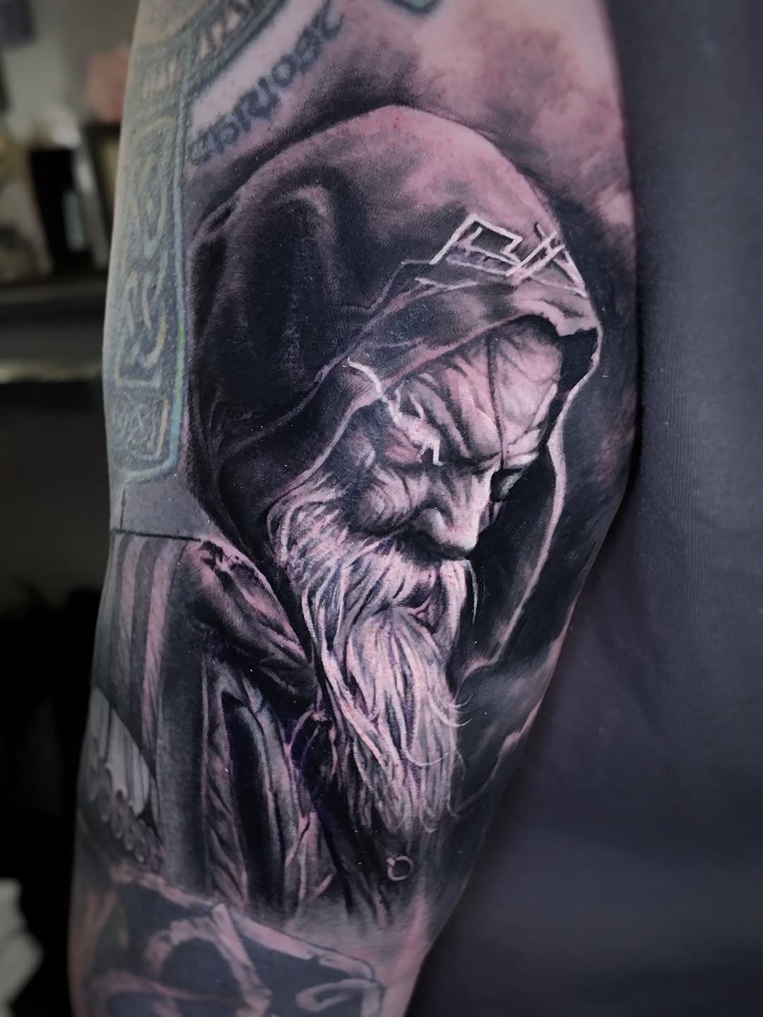 Tattoo by @thekidkennedy — black_and_grey, realism