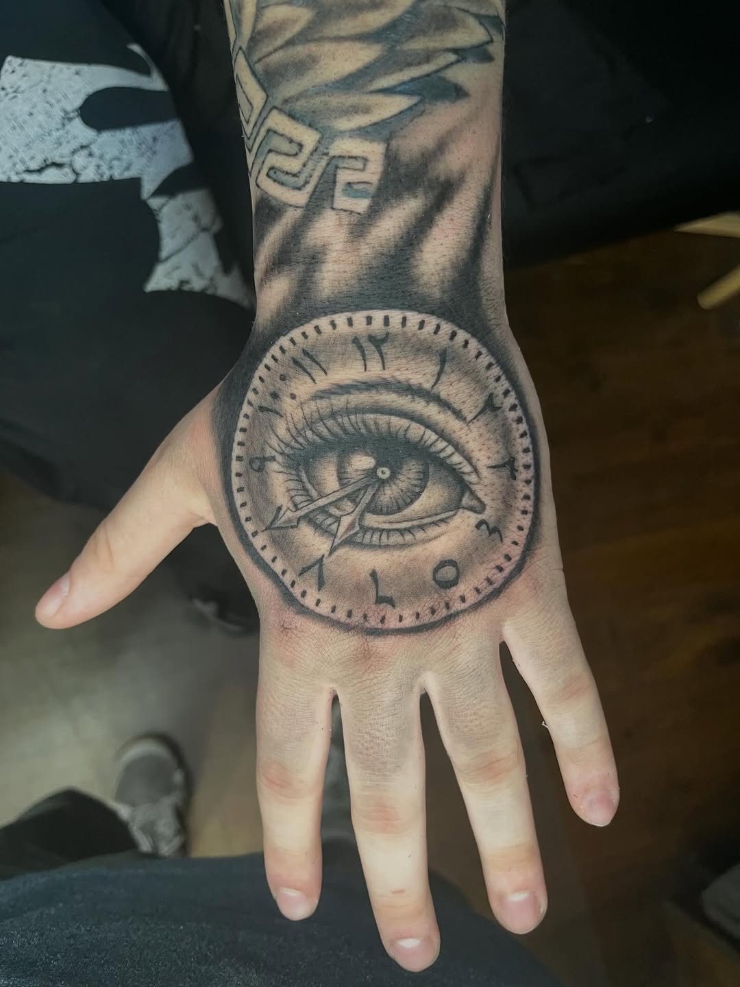 Tattoo by @k_bucktattoos — black_and_grey, realism